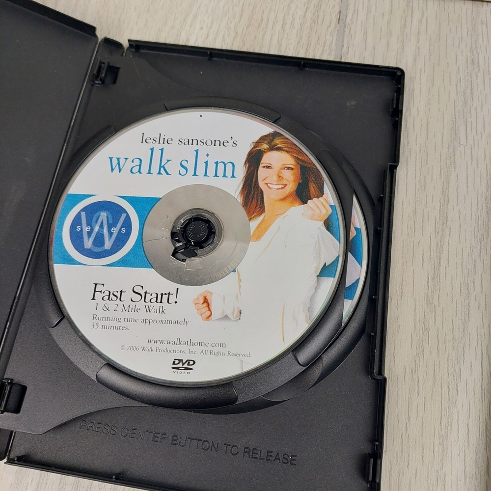 Leslie Sansone Walk Away the Pounds And Slim DVD Lot of 5 Home Workout Gym - Picture 2 of 5